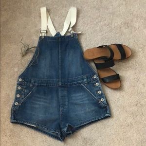 Free People short-alls overalls